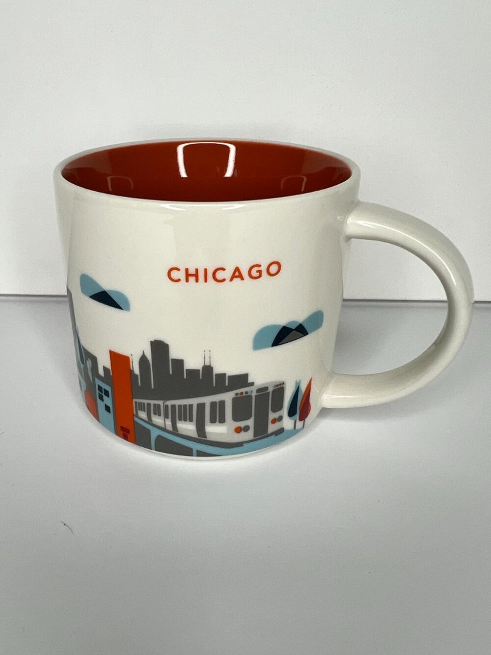 Starbucks Coffee CHICAGO You Are Here Collection Coffee Mug Tea Cup 14oz